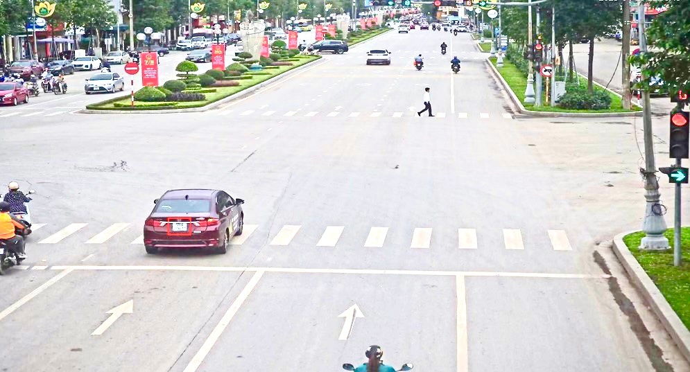 Ngày 25/4 Thành phố Bắc Giang xử lý 75 trường hợp phạt "nguội" vi phạm giao thông